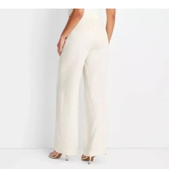 Women's Mid-Rise Sarong Wide Leg Pants - Future Collective with Jenee Naylor S - Picture 2 of 4